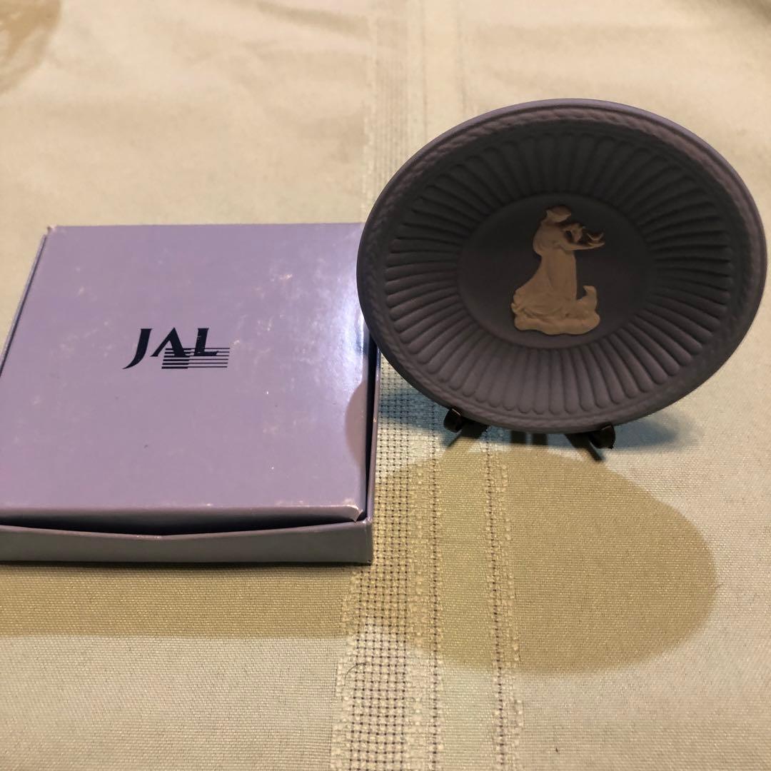【JAL公式】ウェッジウッド ミレニアムトレイ2000記念 　+Fクラス搭載品