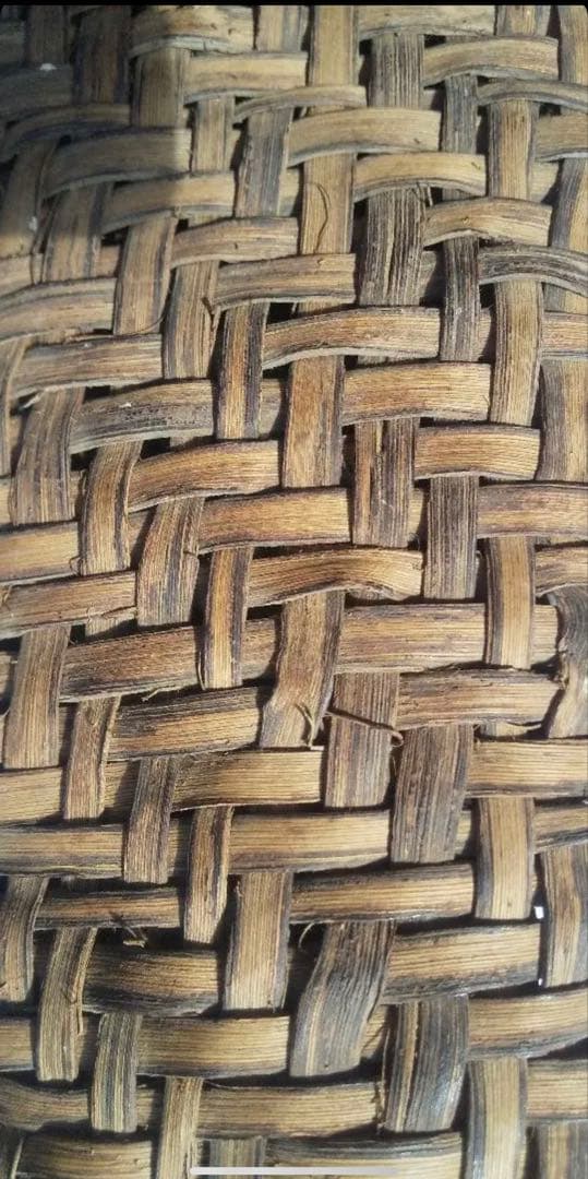 鉈籠掛花入 花器 懸花入 山葡萄 蔓 山鉈 鞘 用の美 茶道 華道 骨董 古美術