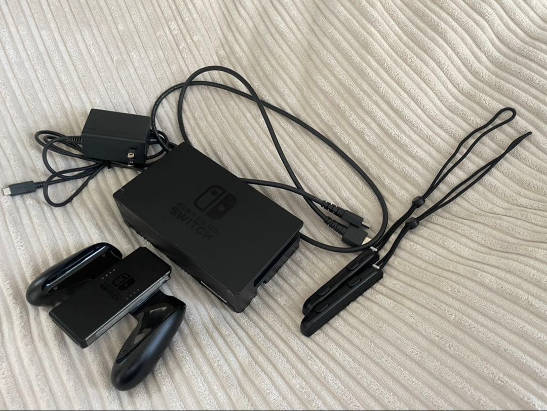 Nintendo Switch 青/赤 本体 + 付属品 +純正ケース