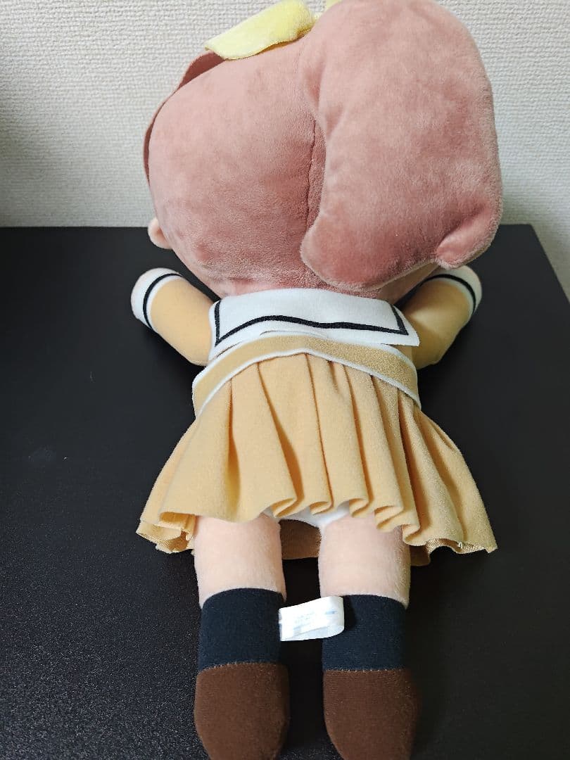 【美品】バンドリ　メガジャンボ寝そべりぬいぐるみ　山吹沙綾　ポッピンパーティー