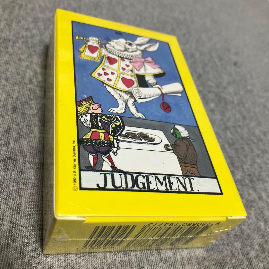 新品　不思議の国のアリス・タロットカード（紙箱）