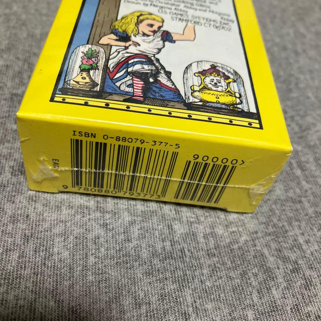 新品　不思議の国のアリス・タロットカード（紙箱）