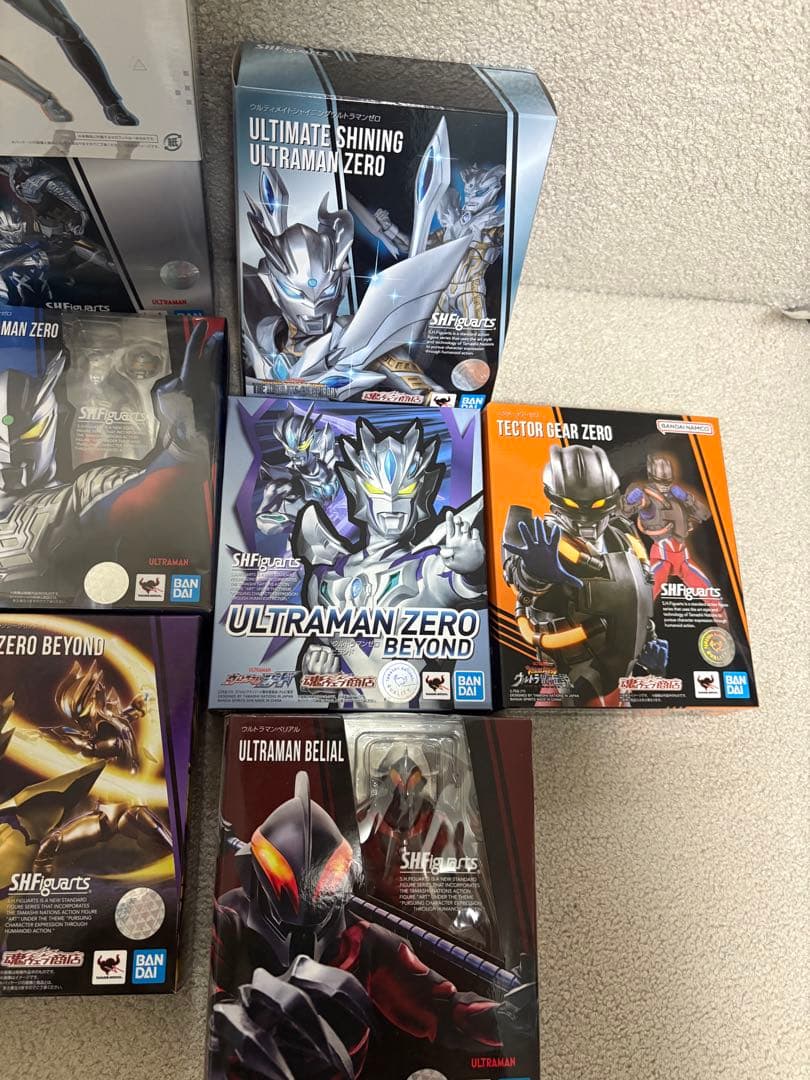 フィギュアーツ ウルトラマンゼロ9点セット