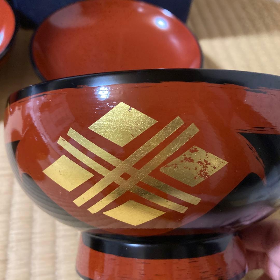 漆器　椀　秀衡塗セット 2個