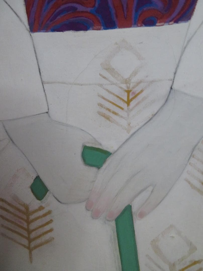 mimeian神田三千枝「虹」 日本美術院特待院展出品作品 師：安田靫彦