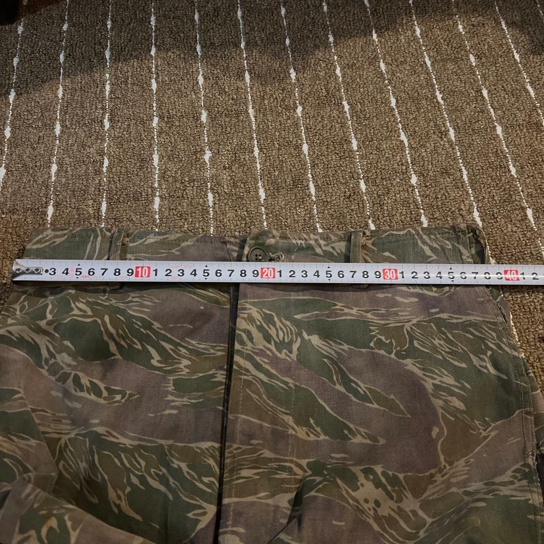 60S 鬼フェード　実物　タイガーストライプ　タイガーカモ　ベトナム戦