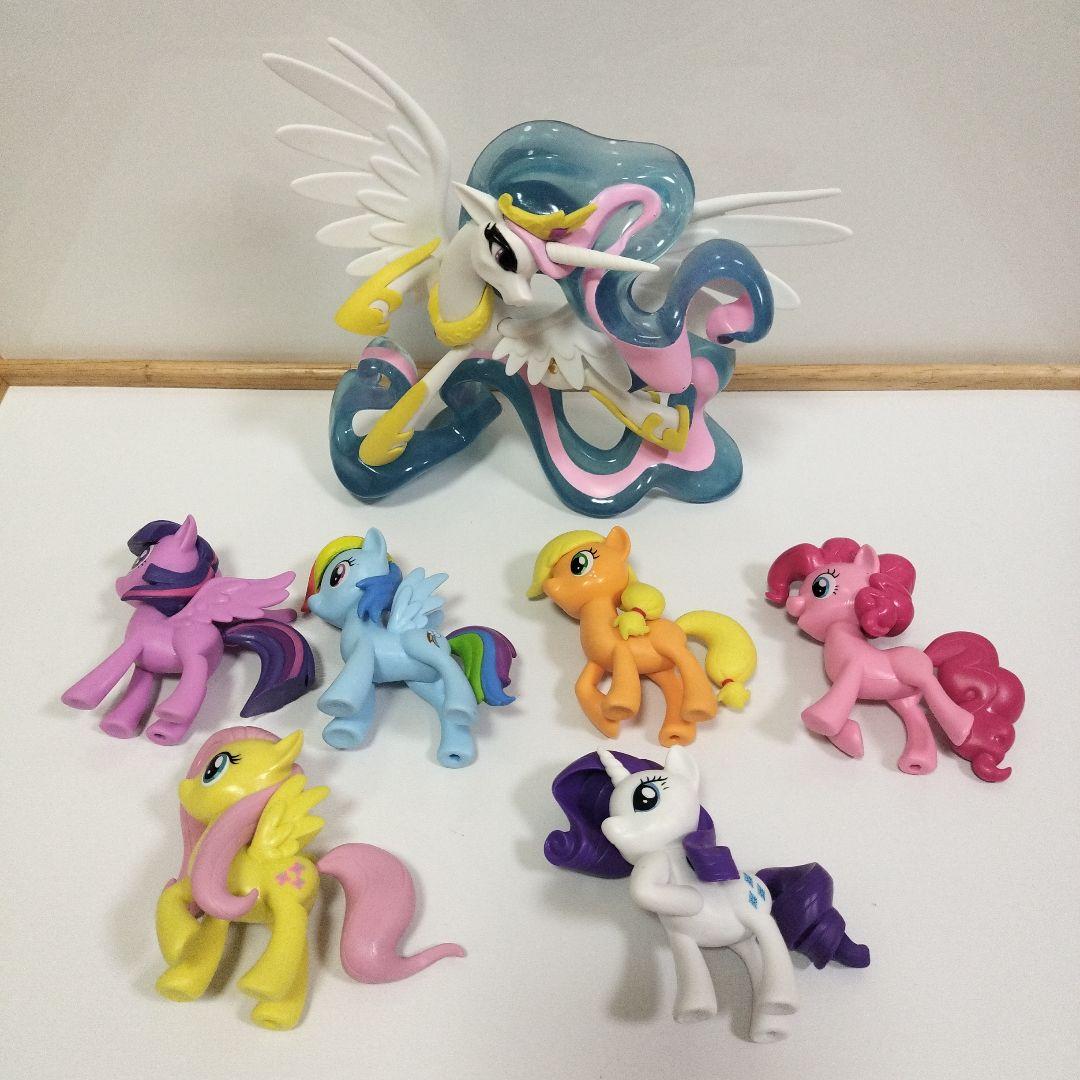 プリンセスセレスティア　マイリトルポニー　フィギュア　7点　まとめ売り　MLP