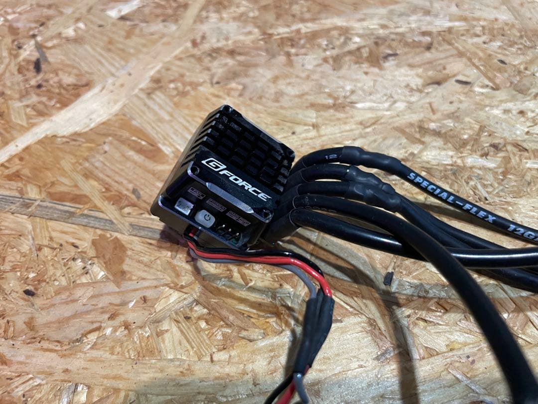 G-force ts160A 高性能esc アンプ　プログラマーセット　ラジコン