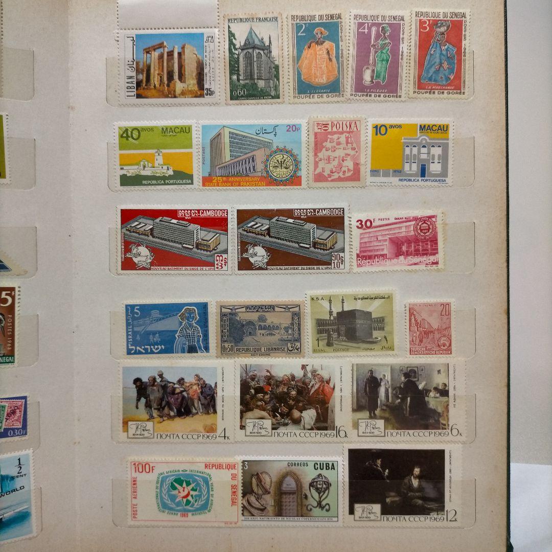 【売約】1875 【未使用】外国切手 世界各国 ヴィンテージ バラ切手大量まとめ
