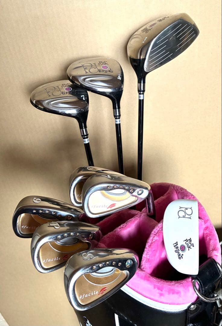 Person's.POP PUNK レディース ゴルフクラブセット