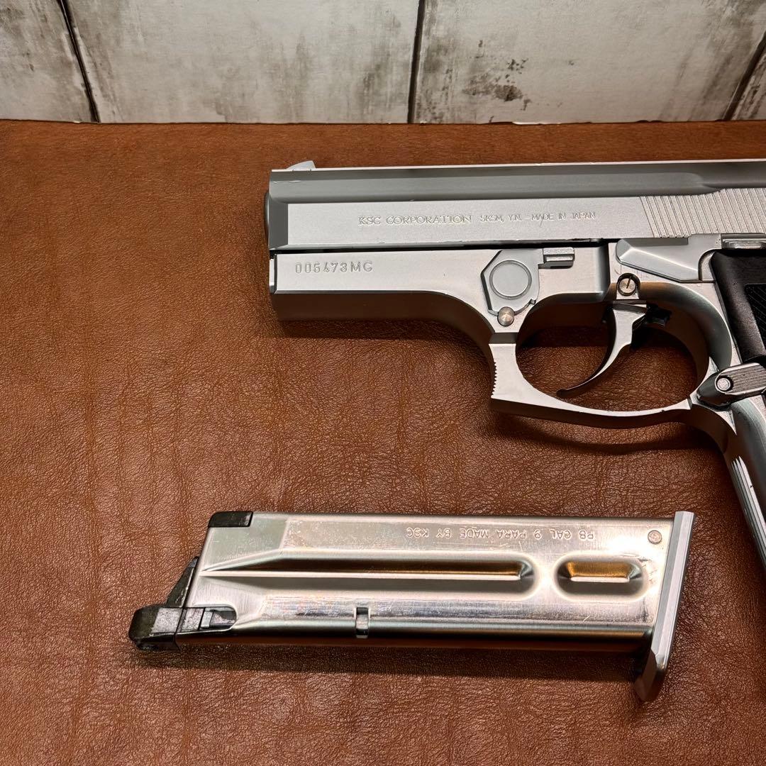 KSC　M8000 クーガーF　INOX ABS ステンレスシルバー　【絶盤品】