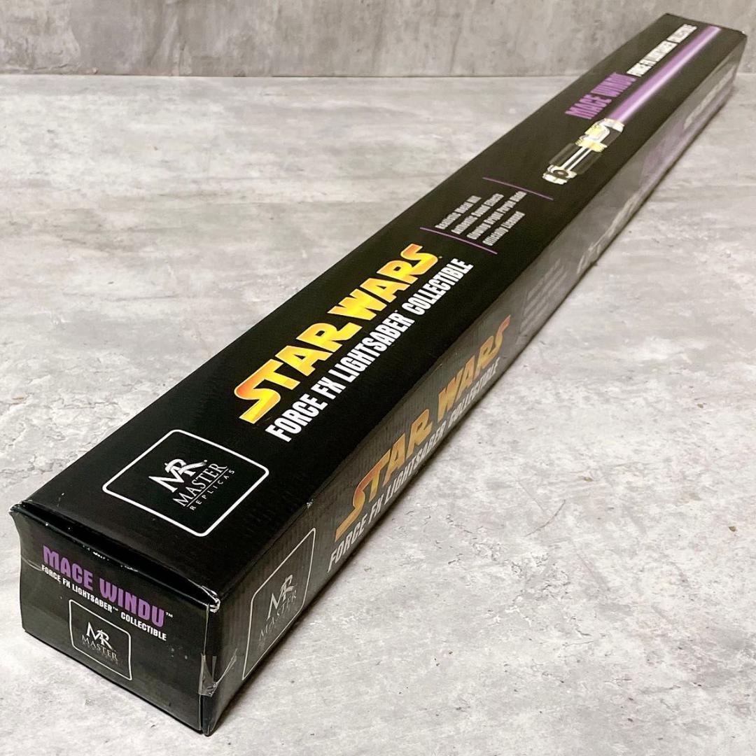 未開封 マスターレプリカ スターウォーズ メイス・ウィンドゥ FXライトセーバー
