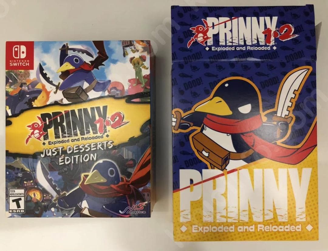 Prinny 1 & 2【中古・限定版・北米版】
