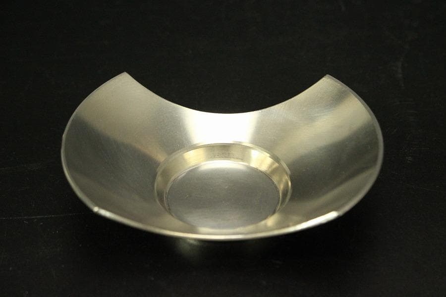 煎茶 蔵苑作 錫 茶入 茶托 瓶敷 まとめて (LC812)