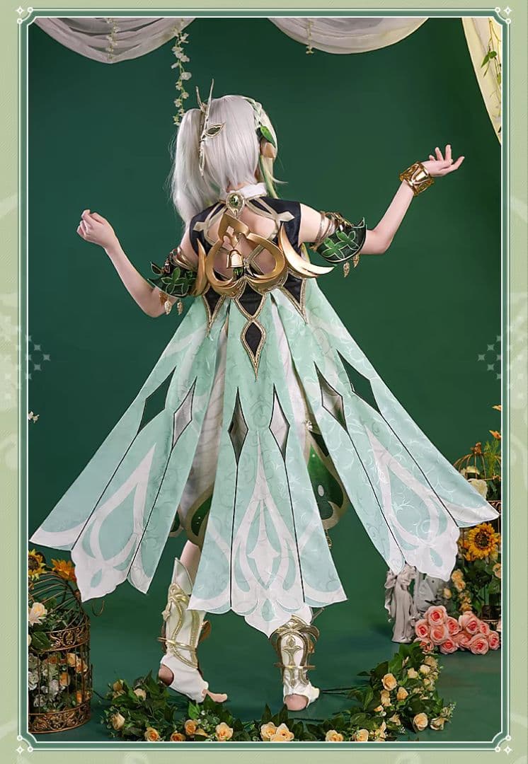 原神げんしん ナヒーダ 三分妄想製 コスプレ衣装 高級感フルセット 新品未開封