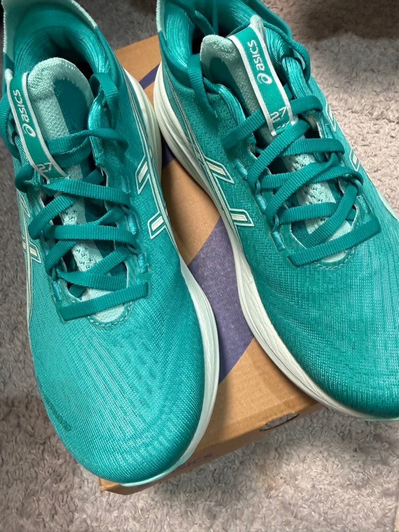 asics GEL-NIMBUS27 ランニングシューズ　24cm 撥水加工済