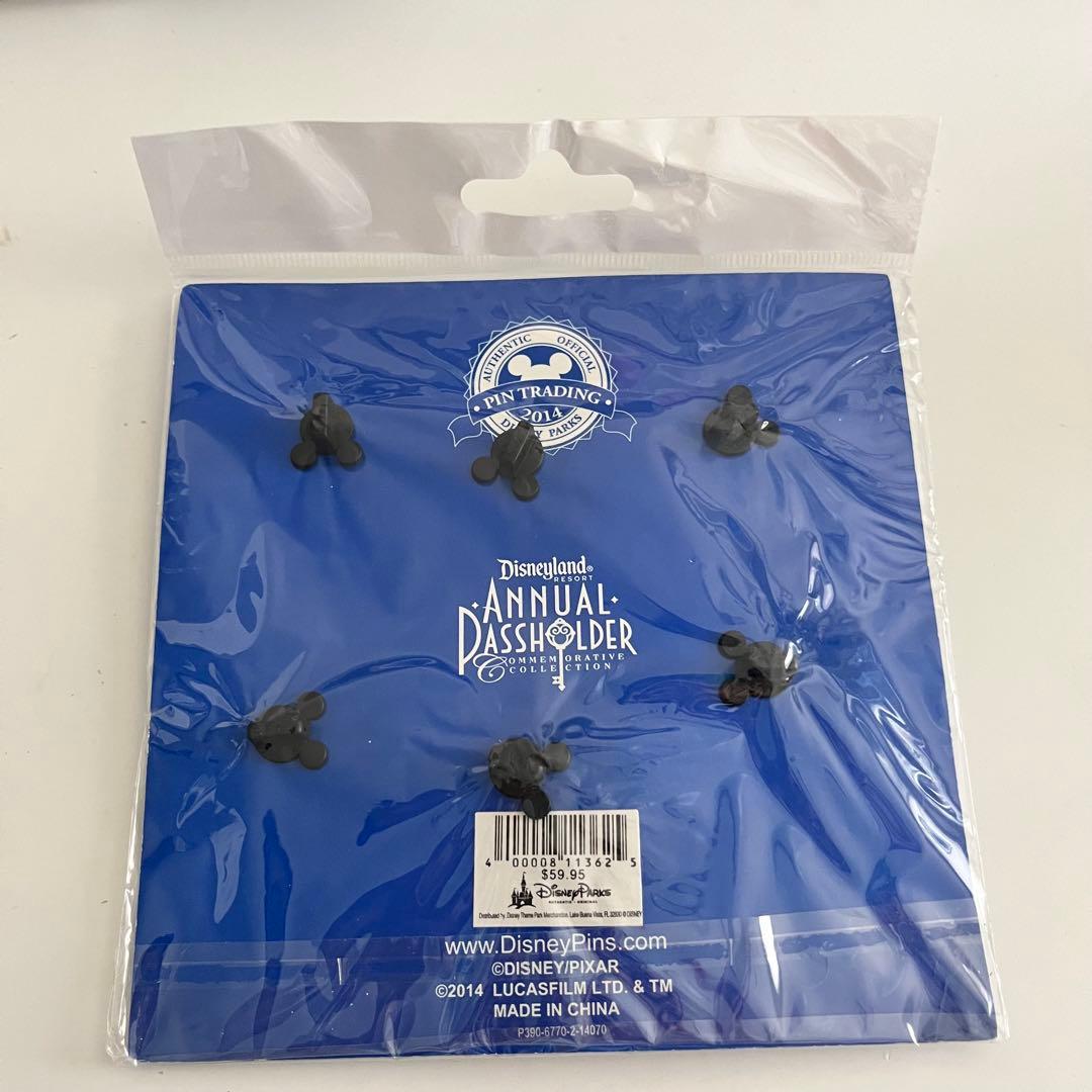 【レア】　ディズニーランドリゾート　ピンバッジ　年パス所有者限定