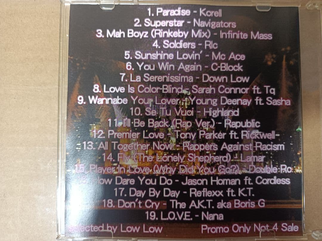 CHICANO RAP lowlowセレクトアルバム　非売品　CD-R 6枚