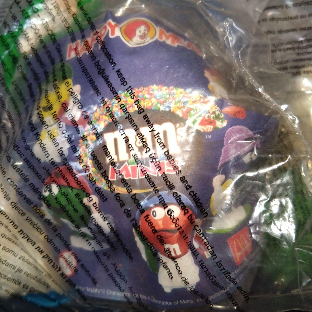 M&M’sフィギュア5体セット マック海外2002年レア
