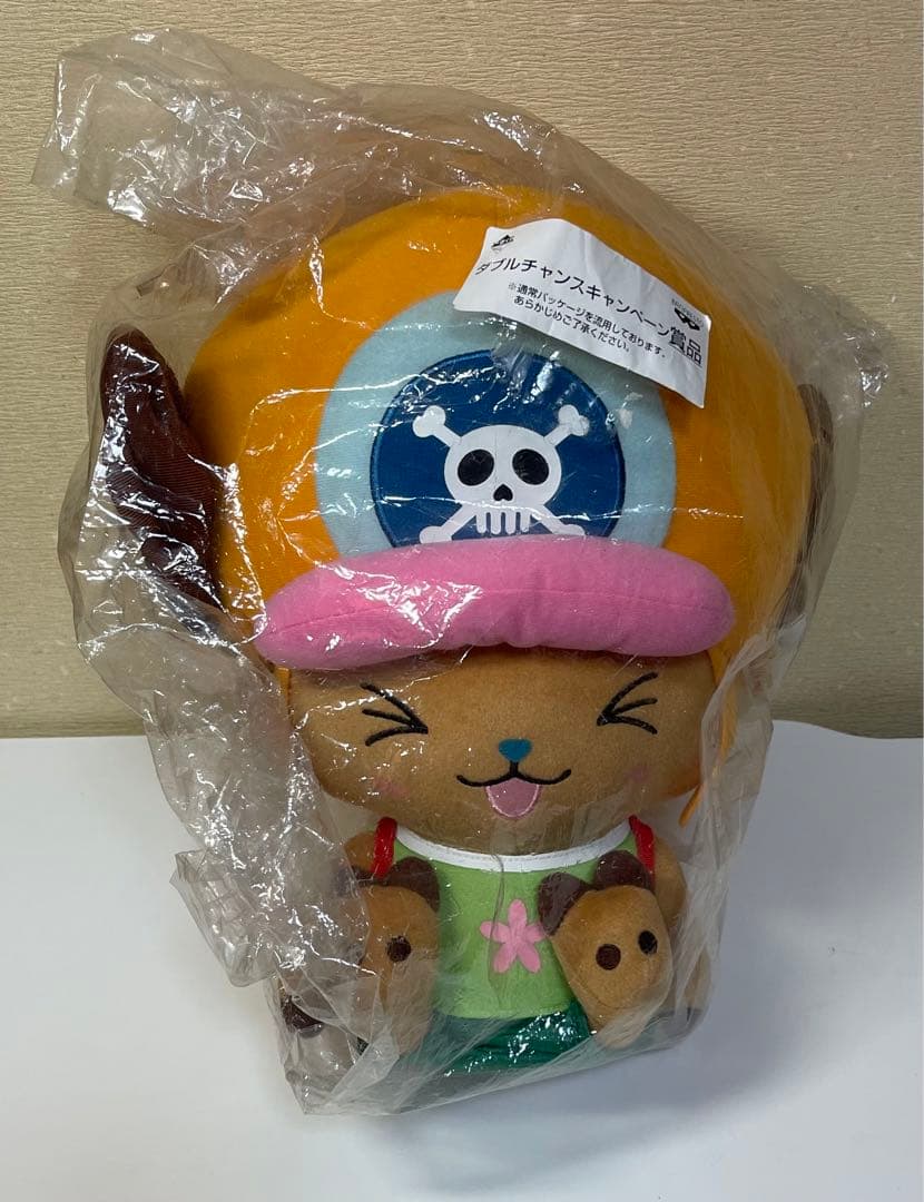 ワンピース一番くじ　ダブルチャンス賞　チョッパーぬいぐるみ限定ビッグver.2