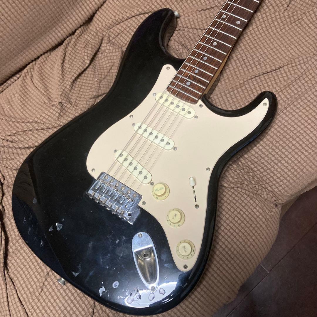 SQUIER by FENDER Affinity スクワイヤー ロゴ消し
