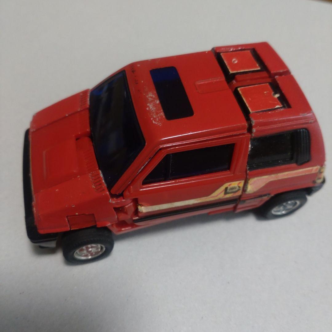 ダイアクロン　カーロボット　No.9 ホンダ・シティターボ　赤