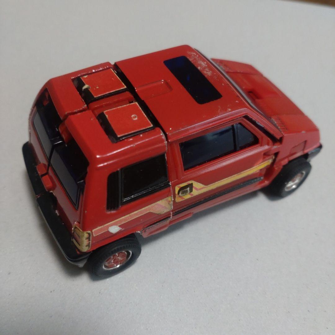 ダイアクロン　カーロボット　No.9 ホンダ・シティターボ　赤