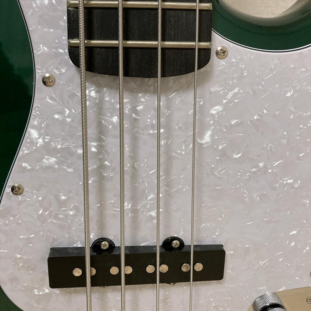 【美品】SELDER JAZZ BASS ジャズベース グリーン エレキ JB