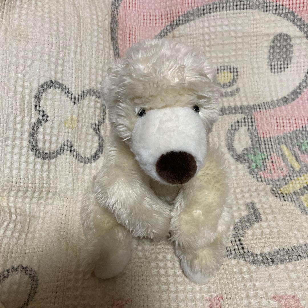 モンスイユ シロクマ ぬいぐるみ　中古品　MAY BLUE