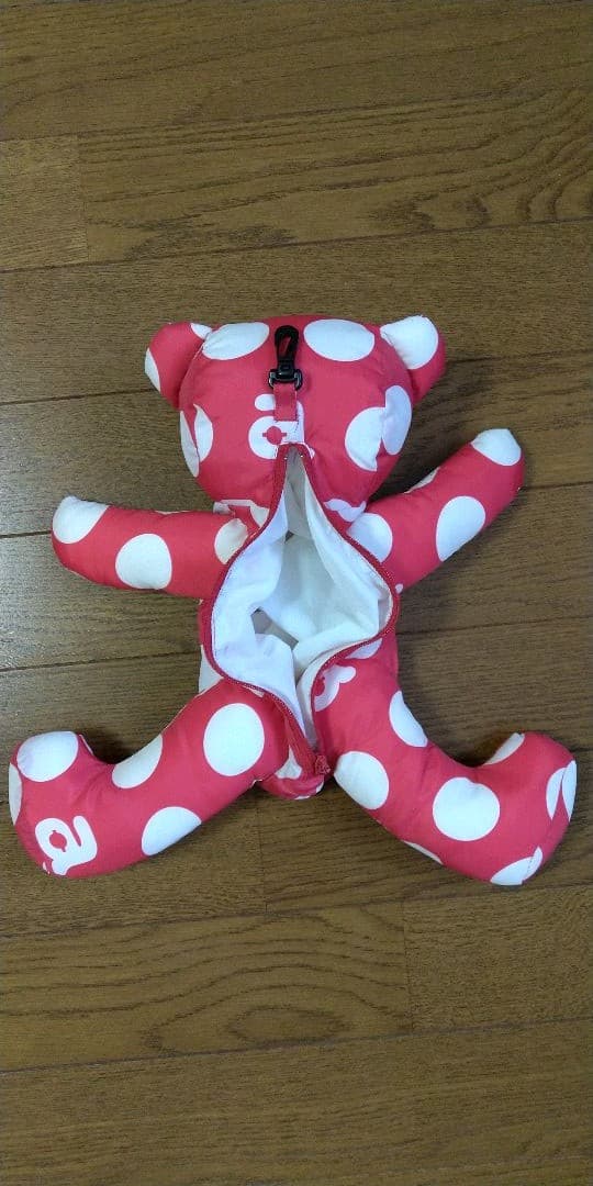 アルチビオ  レディース　ハーフジップブルゾン　テディベアポーチ付