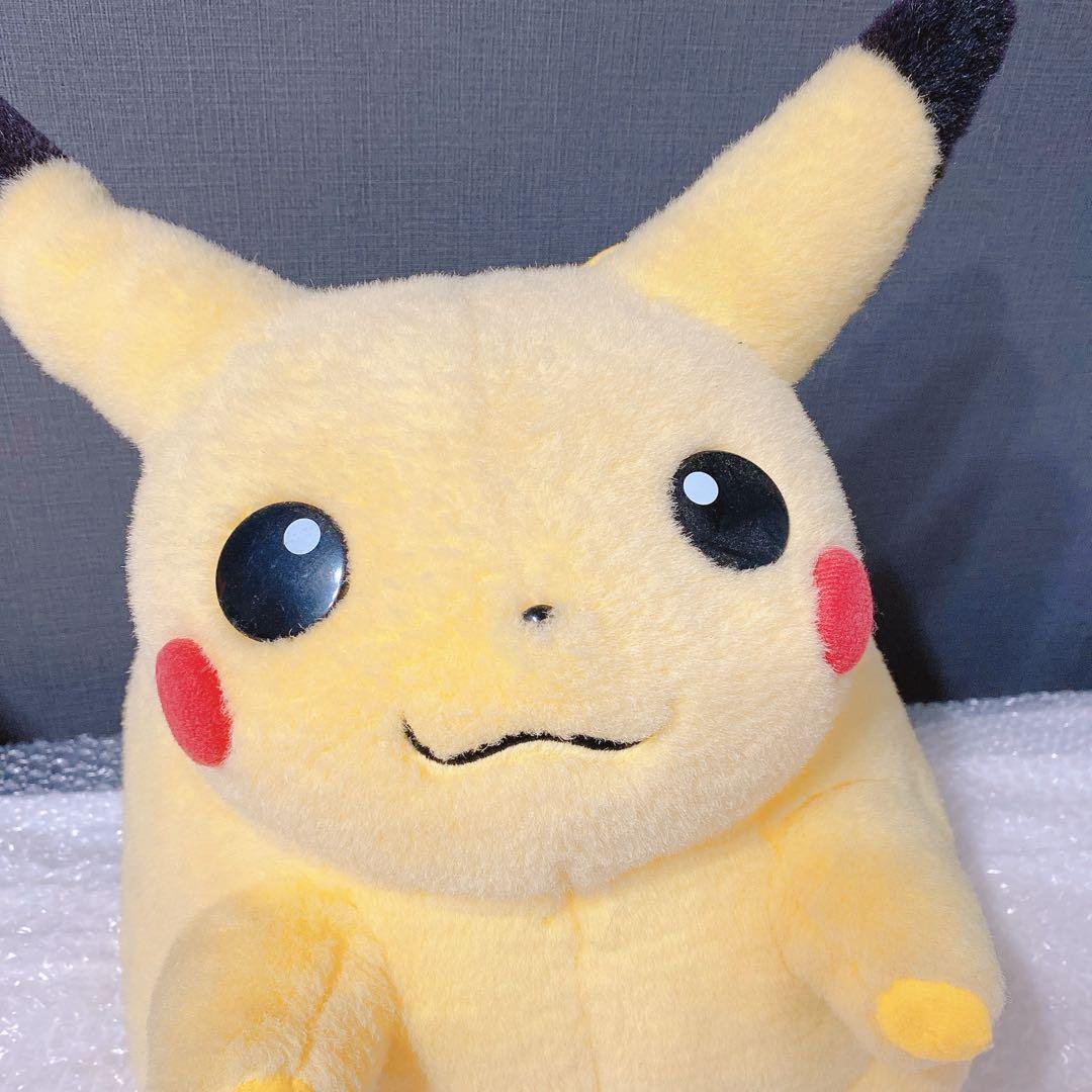 【洗濯済美品】 ピカチュウ 初期 ぬいぐるみ 等身大 TOMY 初代 ポケモン
