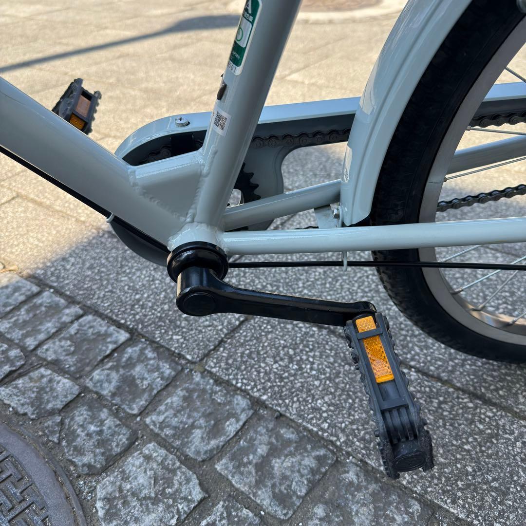 bikke j（ビッケj) 22インチ　ジュニア用自転車　ブルーグレー