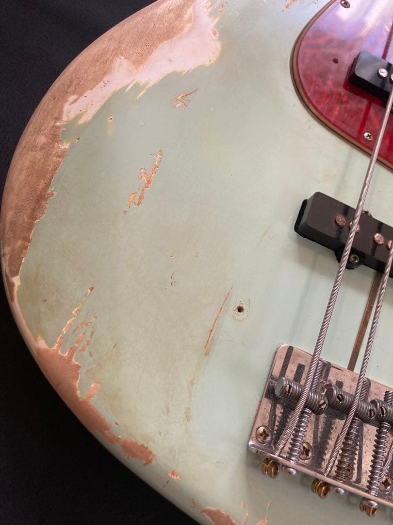 Fender Japan オールラッカー塗装バンブルビー搭載　新品CTS使用