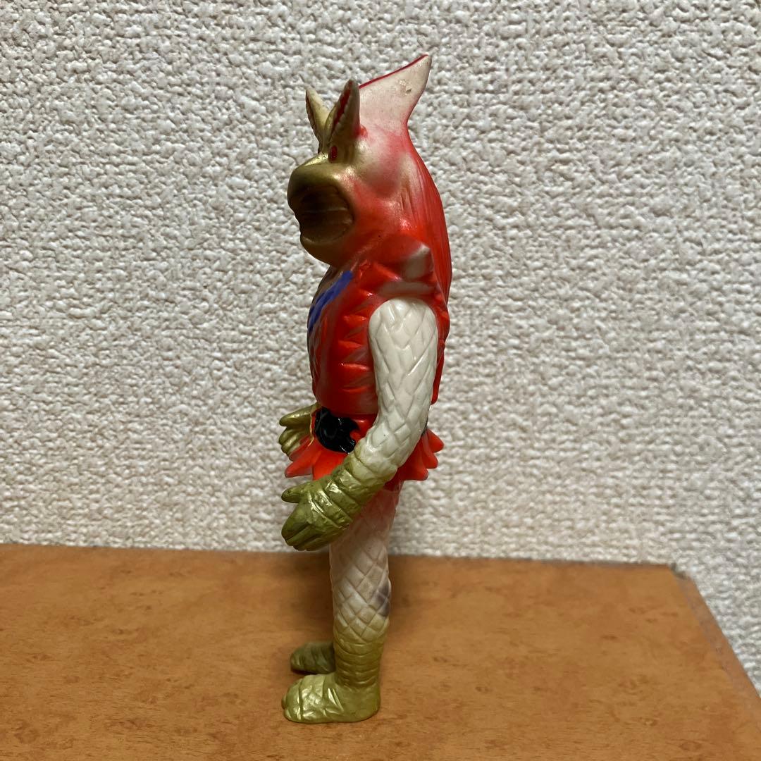 仮面ライダー怪人 エイキング ソフビ フィギュア レトロ
