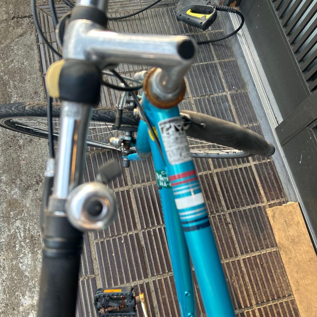 引取限定　千葉県市原　ルノークロスバイク アルミフレーム