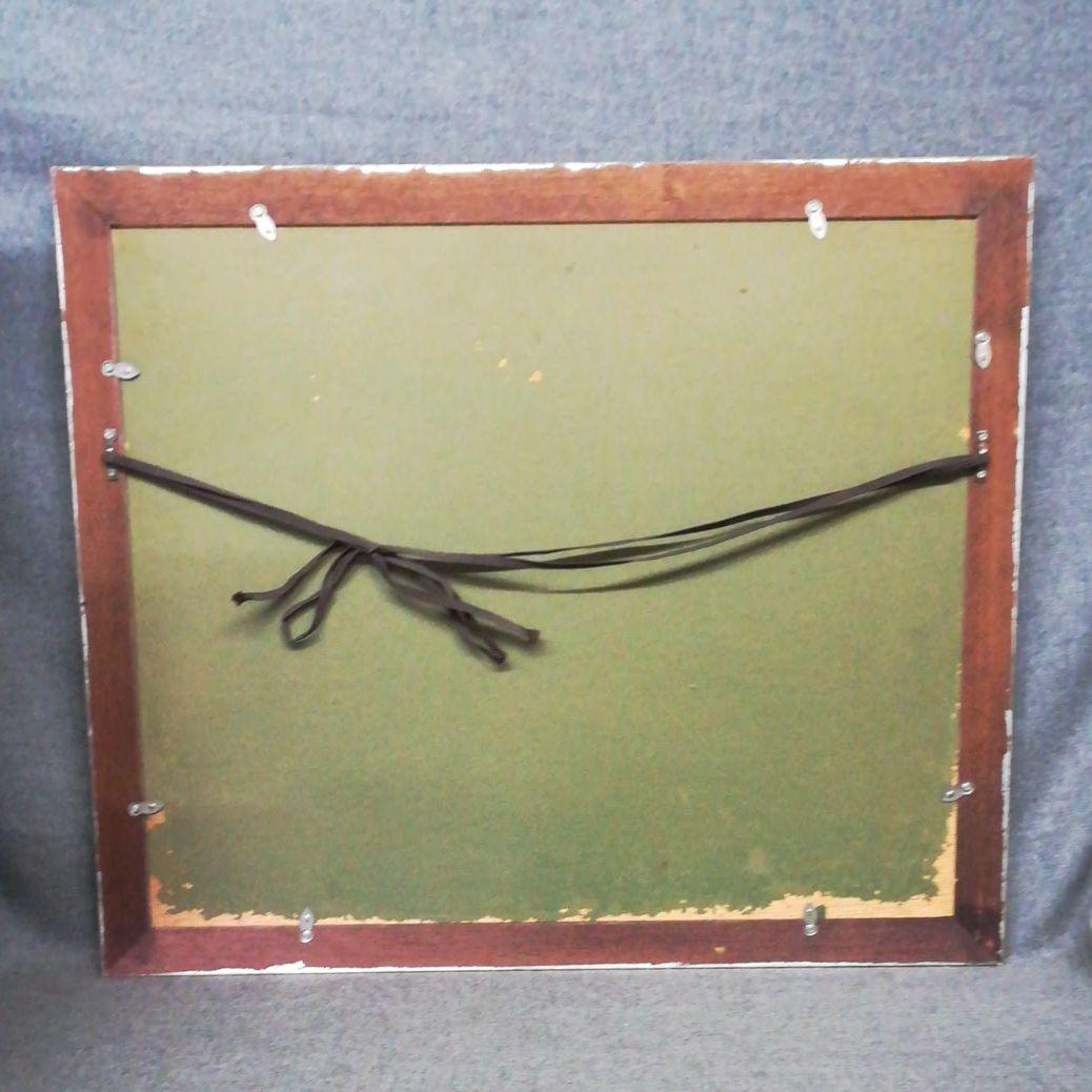 額装　額絵　風景画　フィレンツェ　油彩　織田まりこ