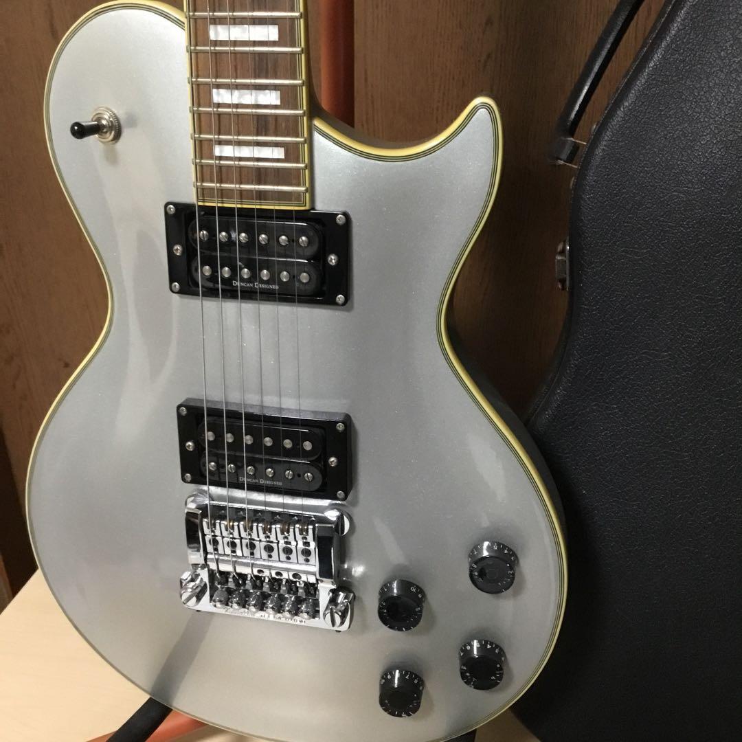 エレキギターAria ProII PE-DLX レスポールタイプ付属品ケース付
