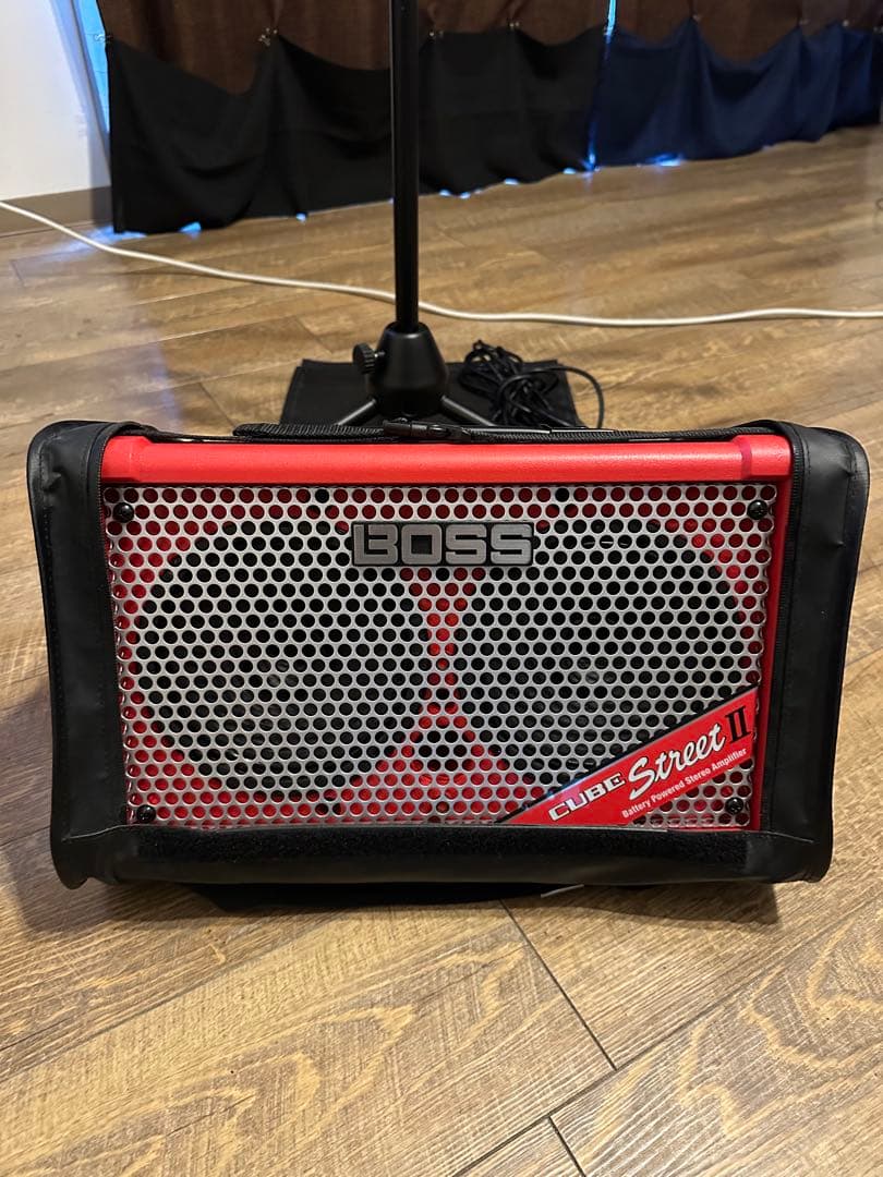 BOSS Cube Street II ポータブルアンプ　路上ライブセット