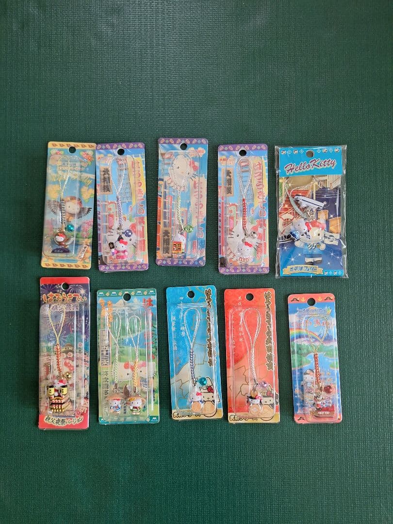 キティストラップ　ご当地キティストラップ１５０種１５０固以上