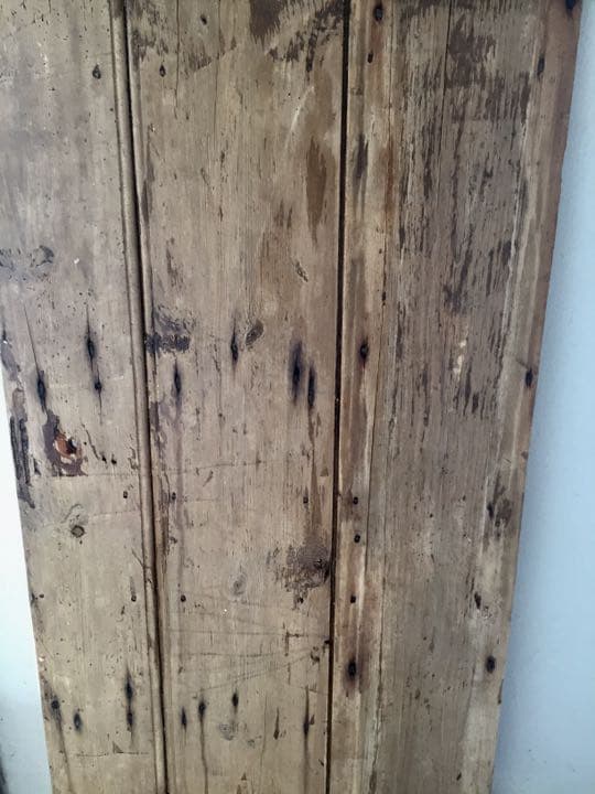 アンティーク ドア 金具付き