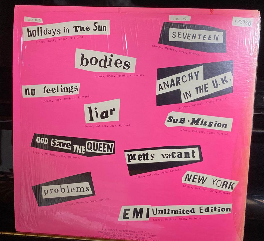 シュリンクSex Pistols Never Mind The Bollocks