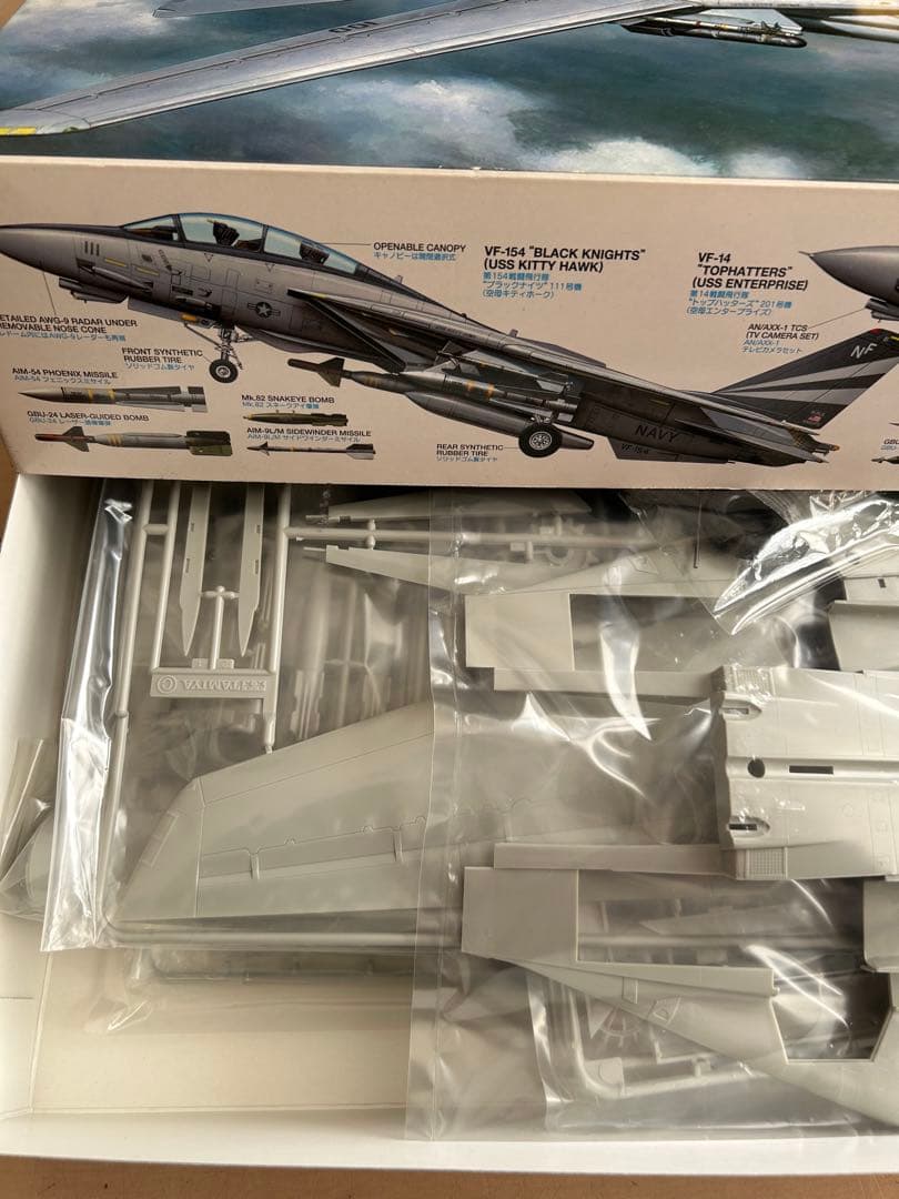 未開封★TAMIYA F-14A TOMCAT \"BLACK KNIGHTS\"