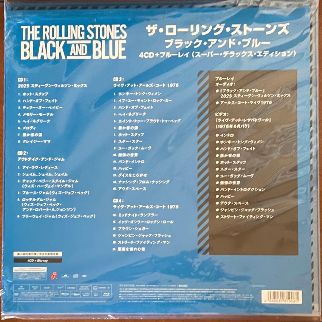ザ・ローリング・ストーンズ ブラック・アンド・ブルー 4CD+1Blu-ray