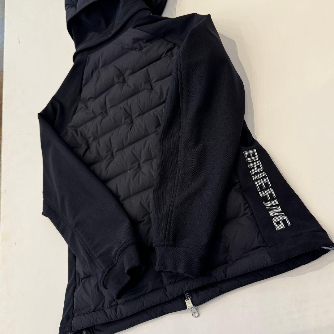 BRIEFING　正規品　ハイブリッドダウンパーカー　ブラック　Mサイズ
