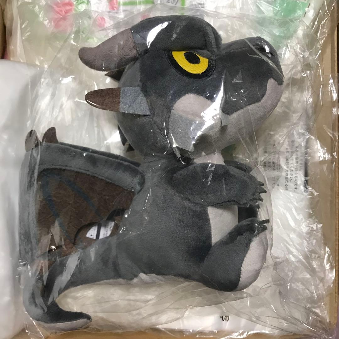 モンスターハンター　モンスターぬいぐるみ　ミラボレアス（黒龍）