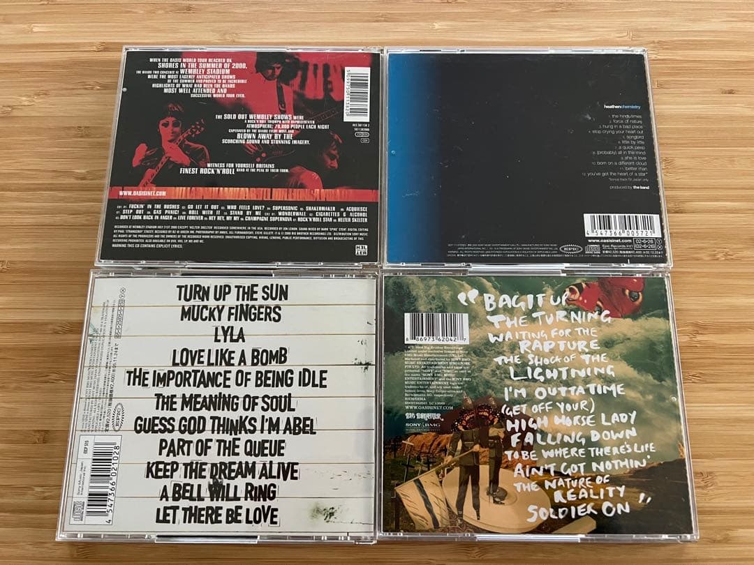 来日記念！Oasis CD 10枚セット 伝説のネブワース紙ジャケ込 オアシス