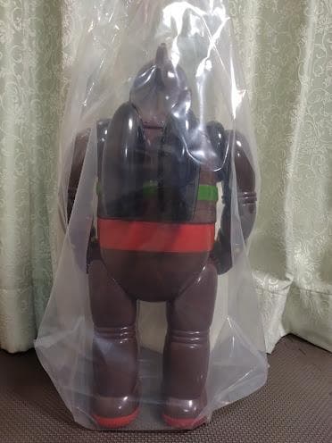 ★ソフビ◇デラックス鉄人28号★茶色成型色◇M1号◇新品未使用◇DX鉄人28号