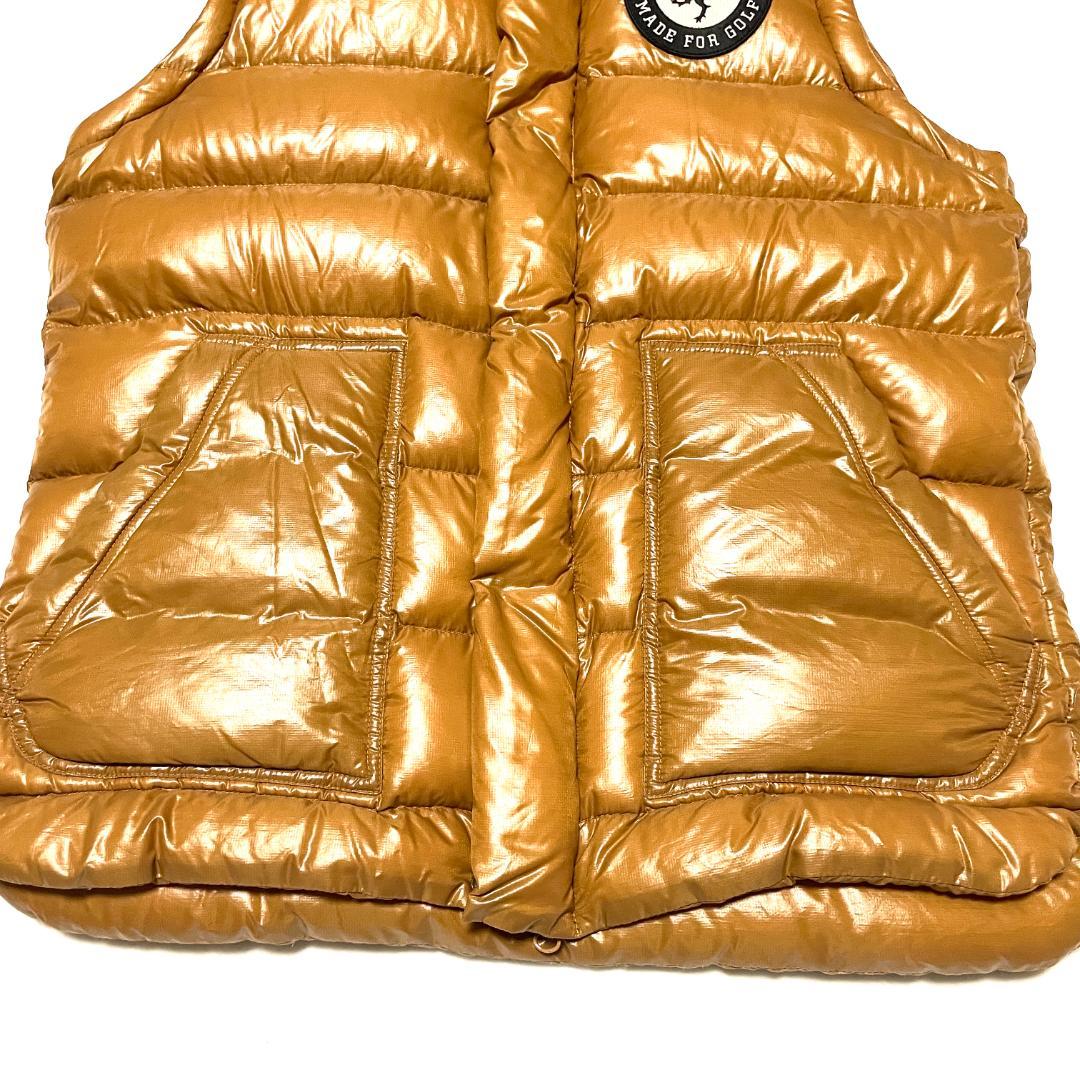 【フォロー割】 美品 パーリーゲイツ ダウンベスト サイズ5 肉厚