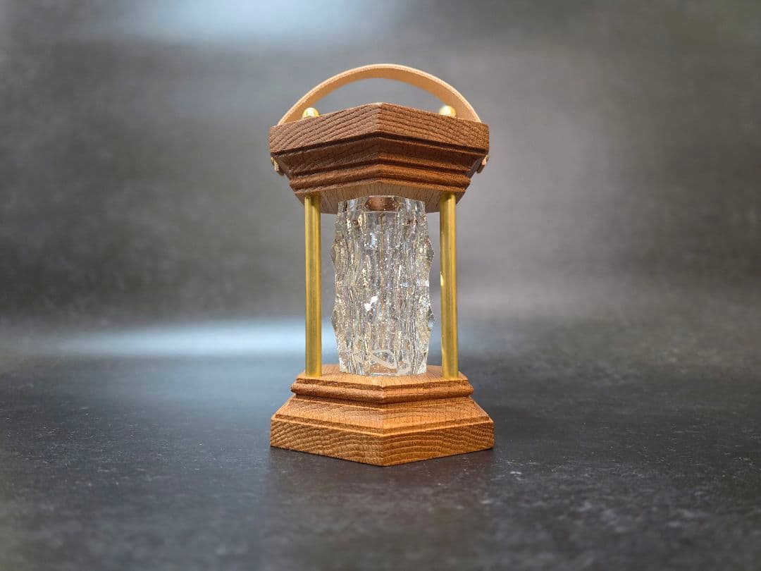 ゴールゼロ クリスタルシェード シェード オーク ルーカス ランタンシェード