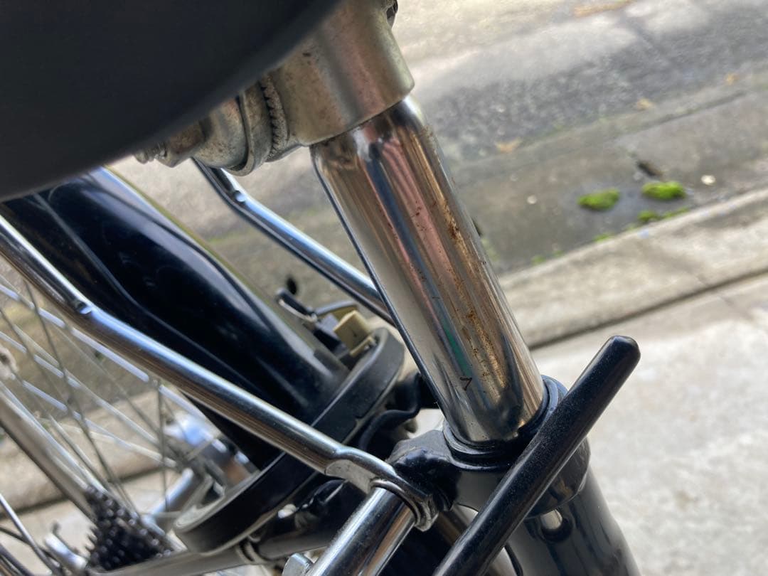 ママチャリ 自転車 シティサイクル 6速 前カゴ付き